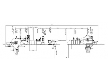 (0.4-2.0)mm, (0.5-3.0)mm, (0.6-4.0)mm Slitting Line