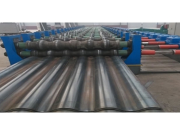 Corrugated Culvert Roll Forming Line (2mm-6mm)