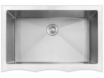 SER91003 Apron Stainless Steel Single Bowl Kitchen Sink