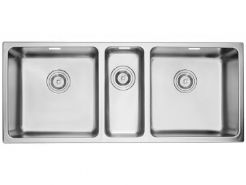 TMP930CEC Three Bowl Stainless Steel Kitchen Sink