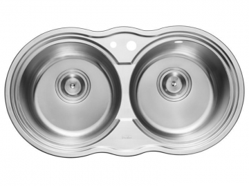 RIP92001 Double Bowl Stainless Steel Kitchen Sink