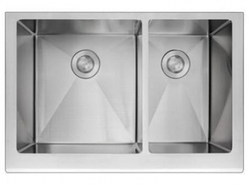 SER92003 Double Bowl Stainless Steel Kitchen Sink