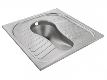 Stainless Steel Squat WC Pan