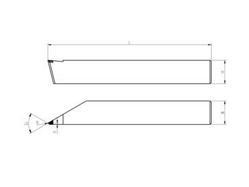 PCD/PCBN External Threading Tool