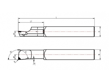 PCD/PCBN Boring Tools