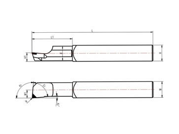 PCD/PCBN Boring Cutter