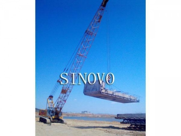 CQUY550 Hydraulic Crawler Crane