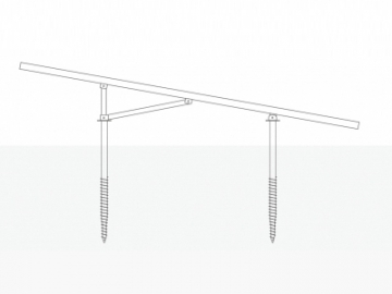 PGT5 Ground Mount Solar Racking System