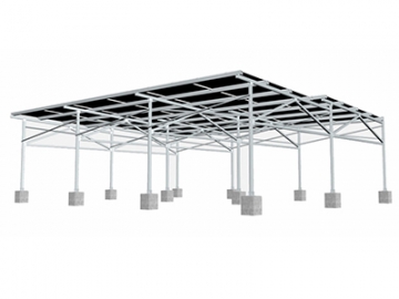 Greenhouse Solar Mounting System