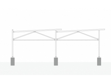 Greenhouse Solar Mounting System