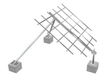 Smart Tilt Single Axis Tracking Solar PV Mounting System