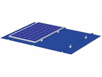Solar Panel Metal Rooftop Racking System (Trapezoidal Support)