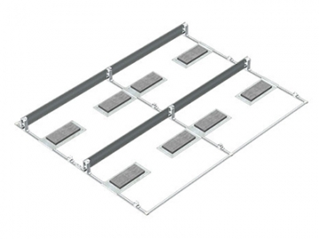 Solar Panel Rooftop Mounted Racking System (Matrix Type)