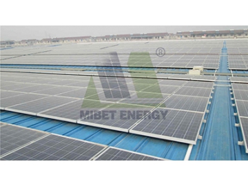 Sloped Roof Solar Panel Mounting System