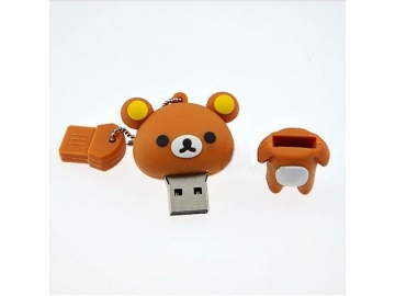 Silicone USB Flash Drive, Silicone Bracket