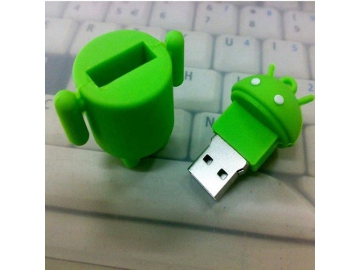 Silicone USB Flash Drive, Silicone Bracket