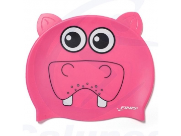 Silicone swimming cap