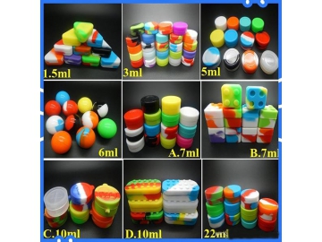 Silicone Wax Container