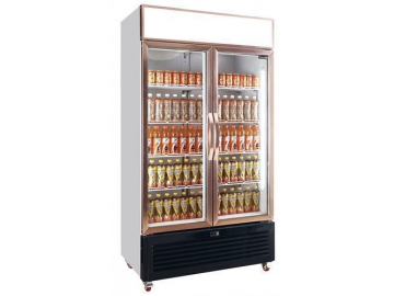SGR-1100 Double Glass Door Display Refrigerator