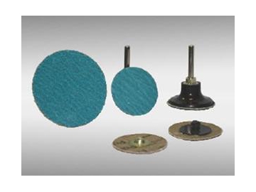 Zirconium Oxide Roloc Quick-Lok Fiber Discs