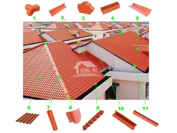 ASA Synthetic Resin Tile  (S-1050)