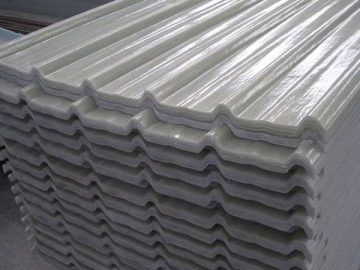 Transparent FRP Roofing Sheet