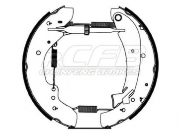 Brake Shoes for Peugeot