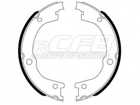 Brake Shoes for Hyundai