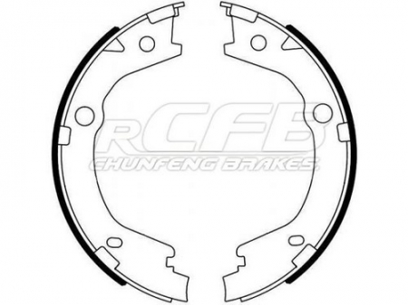 Brake Shoes for Hyundai