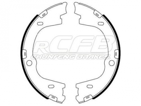 Brake Shoes for Hyundai