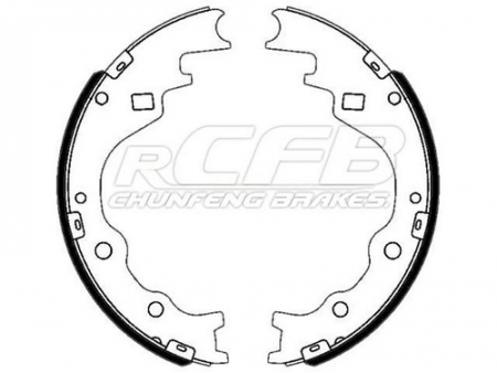 Brake Shoes for Hyundai