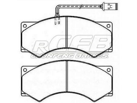 Brake Pads for Iveco Passenger Vehicle