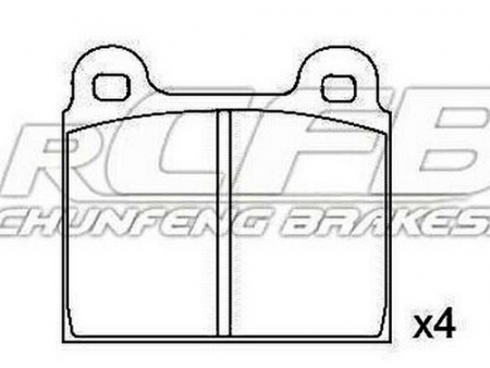 Brake Pads for Opel Passenger Vehicle