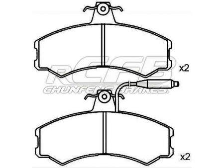 Brake Pads for Peugeot Passenger Vehicle