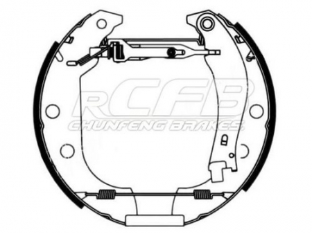 Brake Shoes for Peugeot