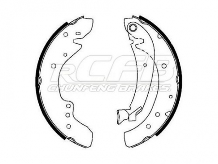 Brake Shoes for Peugeot