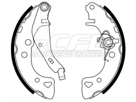 Brake Shoes for Peugeot
