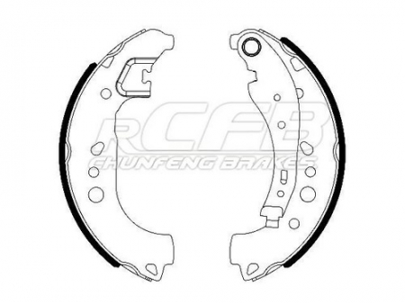 Brake Shoes for Smart