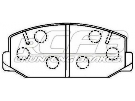 Brake Pads for Toyota Passenger Vehicle