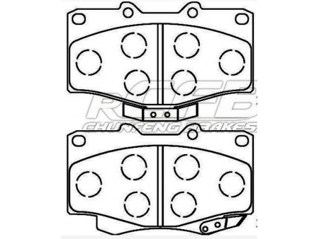 Brake Pads for Toyota Passenger Vehicle