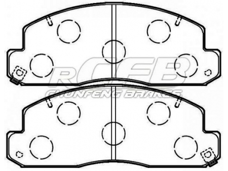 Brake Pads for Toyota Passenger Vehicle