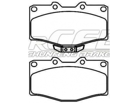 Brake Pads for Toyota Passenger Vehicle