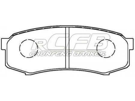 Brake Pads for Toyota Passenger Vehicle