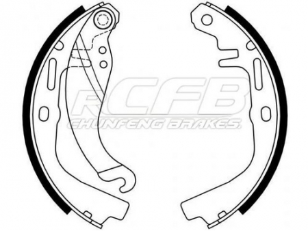 Brake Shoes for Vauxhall