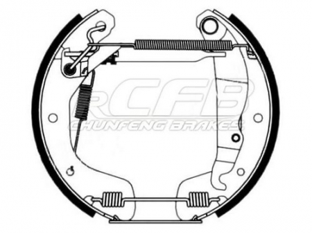 Brake Shoes for Vauxhall