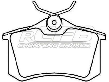 Brake Pads for Volkswagen Passenger Vehicle