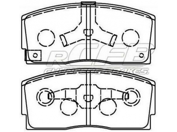 Brake Pads for Daihatsu Passenger Vehicle