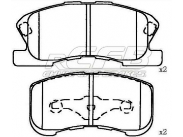 Brake Pads for Daihatsu Passenger Vehicle