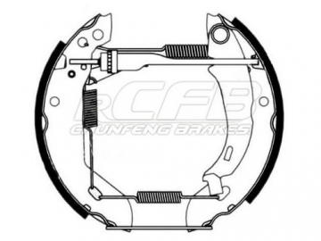 Brake Shoes for Peugeot