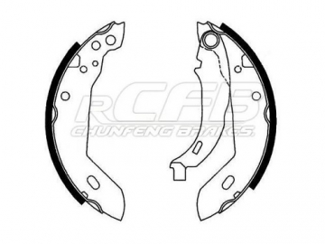 Brake Shoes for Peugeot